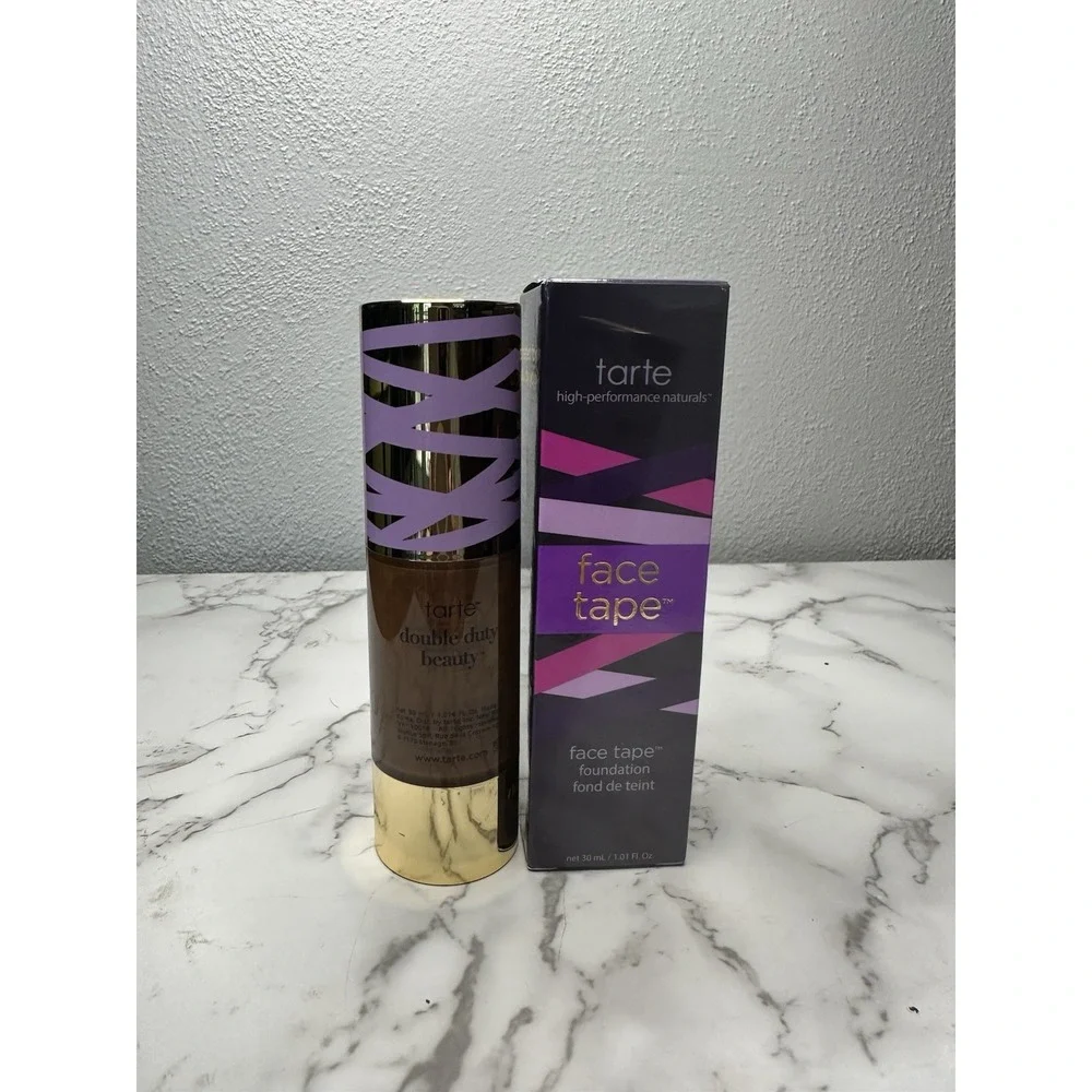 Tarte Face Tape Foundation 60G Mahogany Golden Full Coverage 1.01oz/60g NEW‎